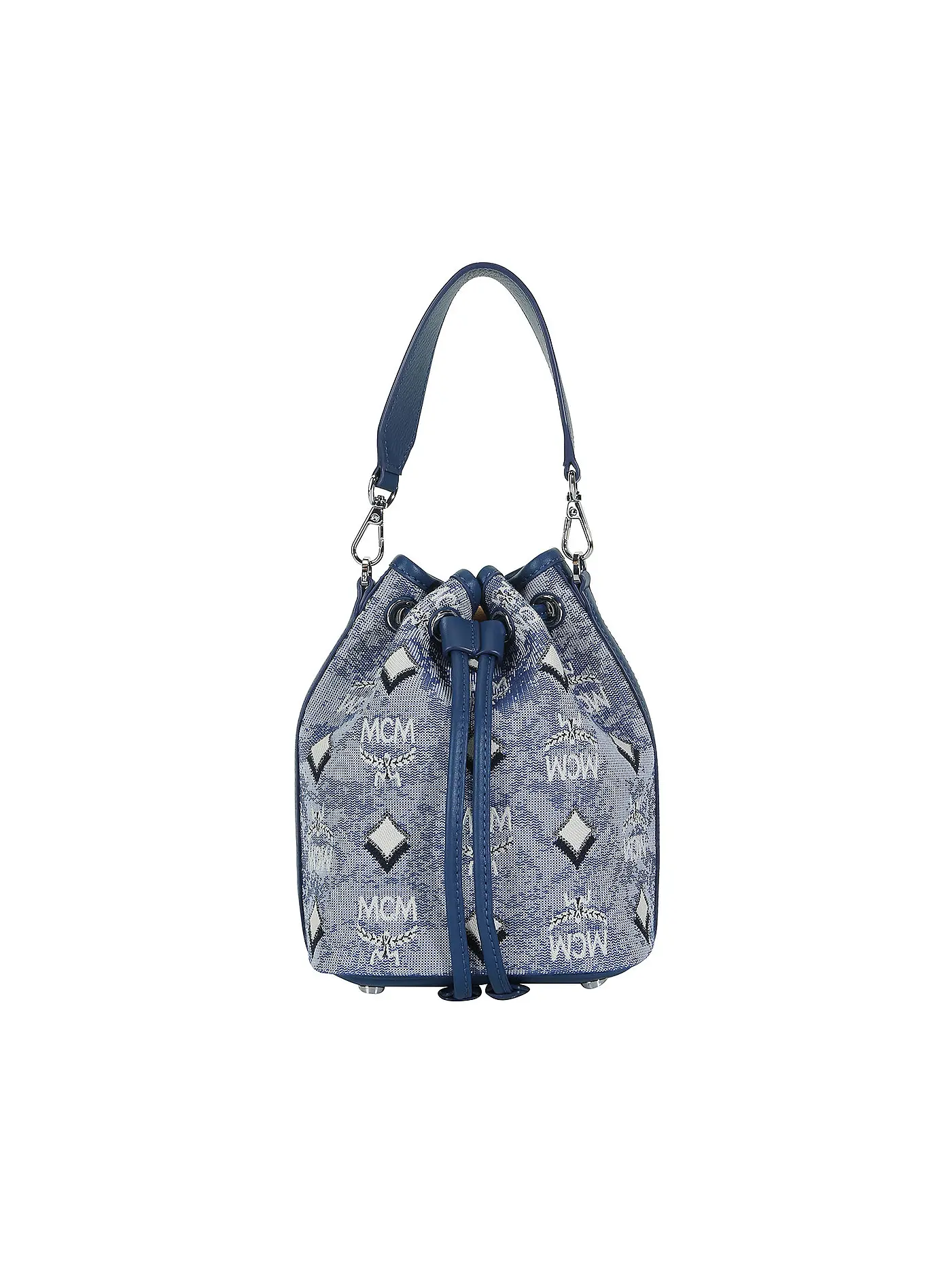 MCM | Tasche - Bucket Bag Dessau Mini | blau
